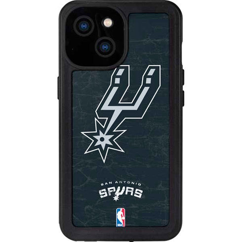 NBA San Antonio Spurs Secondary Logo iPhone 13 Mini Waterproof Case