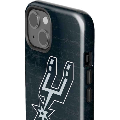 NBA San Antonio Spurs Secondary Logo iPhone 14 Plus Impact Case