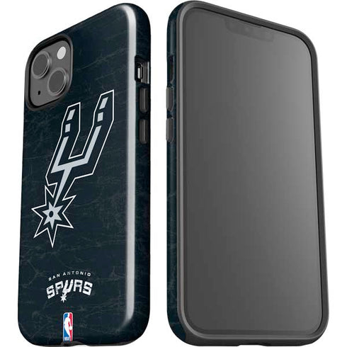 NBA San Antonio Spurs Secondary Logo iPhone 15 Plus Impact Case