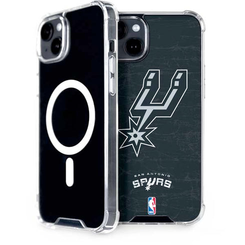 NBA San Antonio Spurs Secondary Logo iPhone 15 Plus MagSafe Case