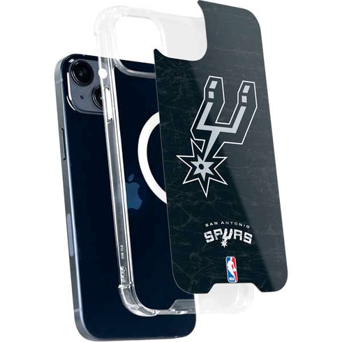 NBA San Antonio Spurs Secondary Logo iPhone 14 Plus MagSafe Case