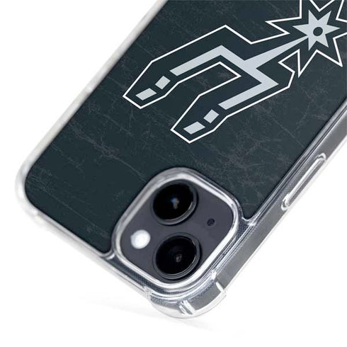 NBA San Antonio Spurs Secondary Logo iPhone 15 Plus MagSafe Case