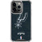 NBA San Antonio Spurs Secondary Logo iPhone 14 Pro Clear Case