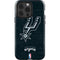 NBA San Antonio Spurs Secondary Logo iPhone 14 Pro Impact Case