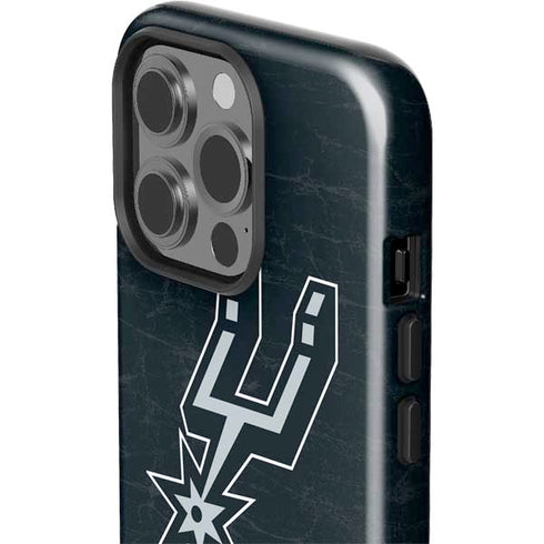 NBA San Antonio Spurs Secondary Logo iPhone 15 Pro Impact Case