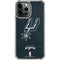 NBA San Antonio Spurs Secondary Logo iPhone 15 Pro Max Clear Case