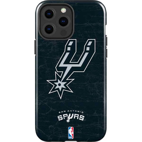 NBA San Antonio Spurs Secondary Logo iPhone 15 Pro Max Impact Case