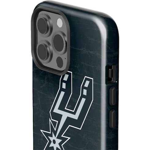 NBA San Antonio Spurs Secondary Logo iPhone 15 Pro Max Impact Case