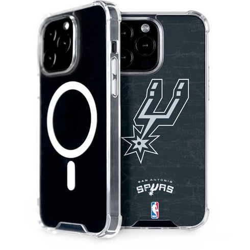 NBA San Antonio Spurs Secondary Logo iPhone 15 Pro Max MagSafe Case