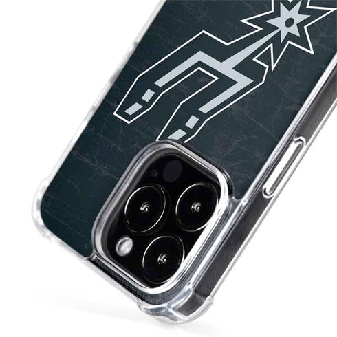 NBA San Antonio Spurs Secondary Logo iPhone 15 Pro Max MagSafe Case