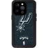 NBA San Antonio Spurs Secondary Logo iPhone 14 Pro Waterproof Case