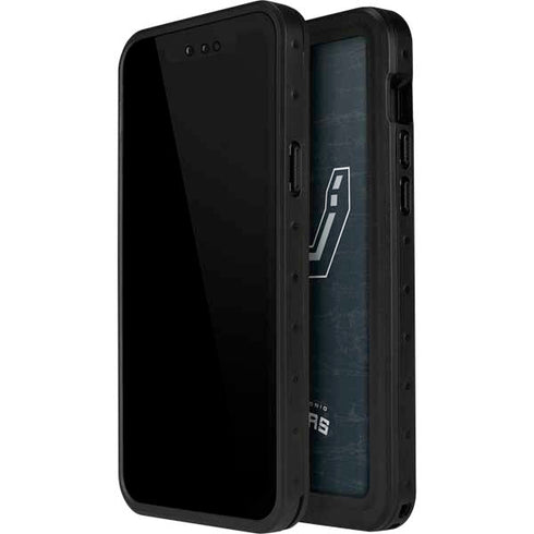 NBA San Antonio Spurs Secondary Logo iPhone 14 Pro Waterproof Case