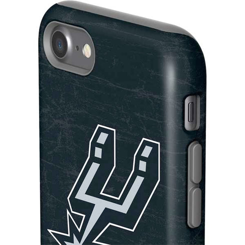 NBA San Antonio Spurs Secondary Logo iPhone SE (2nd & 3rd Gen) Pro Case