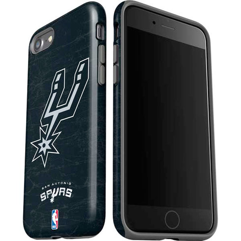 NBA San Antonio Spurs Secondary Logo iPhone SE (2nd & 3rd Gen) Pro Case