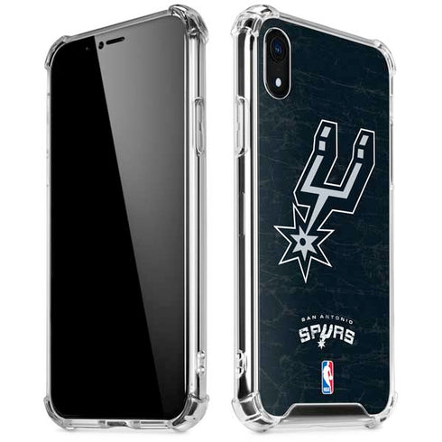 NBA San Antonio Spurs Secondary Logo iPhone XR Clear Case
