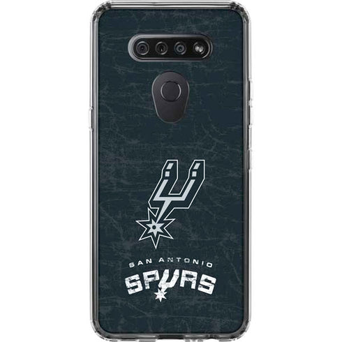 NBA San Antonio Spurs Secondary Logo LG K51/Q51 Clear Case