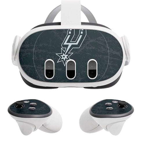 NBA San Antonio Spurs Secondary Logo Meta Quest 3 Skin