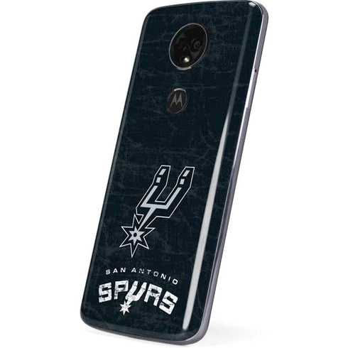 NBA San Antonio Spurs Secondary Logo Moto E5 Plus Skin