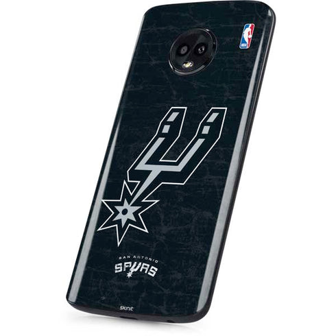 NBA San Antonio Spurs Secondary Logo Moto G6 Skin