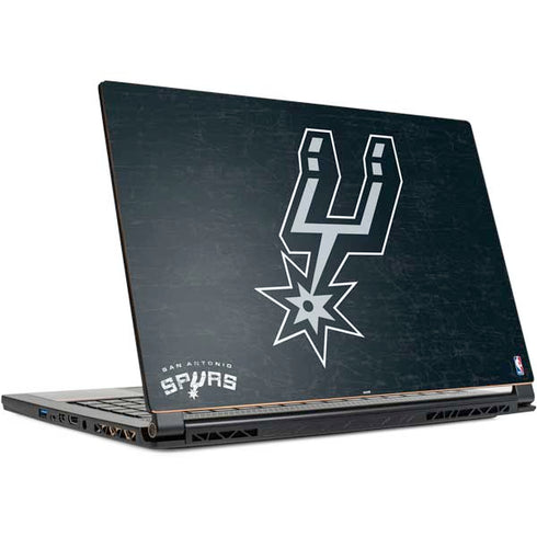 NBA San Antonio Spurs Secondary Logo MSI GS65 Stealth Laptop Skin