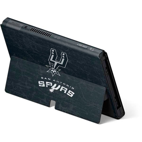 NBA San Antonio Spurs Secondary Logo Nintendo Switch OLED (2021) Skin