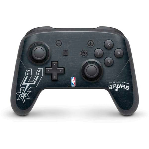 NBA San Antonio Spurs Secondary Logo Nintendo Switch Pro Controller Skin