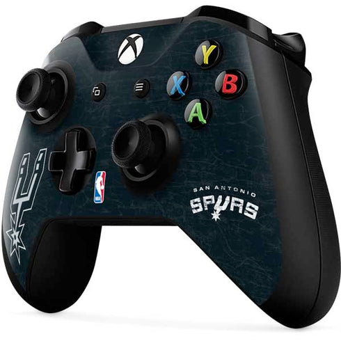 NBA San Antonio Spurs Secondary Logo Xbox One X Controller Skin
