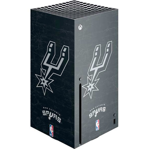 NBA San Antonio Spurs Secondary Logo Xbox Series X Console Skin