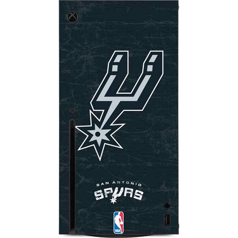 NBA San Antonio Spurs Secondary Logo Xbox Series X Console Skin