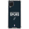 NBA San Antonio Spurs Standard - Black Galaxy A12 Clear Case