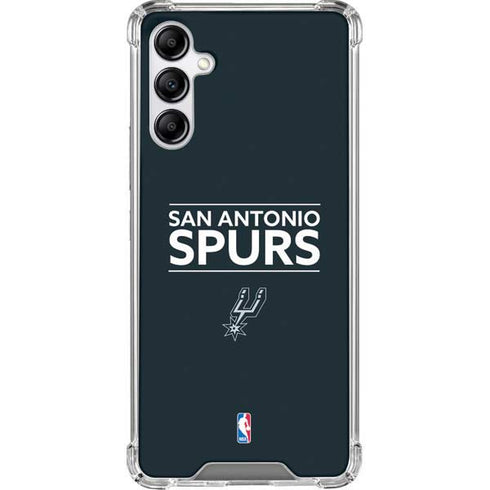 NBA San Antonio Spurs Standard - Black Galaxy A14 5G Clear Case