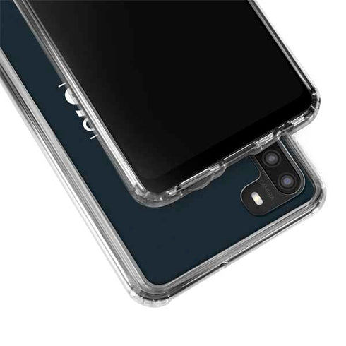 NBA San Antonio Spurs Standard - Black Galaxy A21 Clear Case