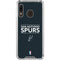 NBA San Antonio Spurs Standard - Black Galaxy A30 Clear Case