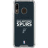 NBA San Antonio Spurs Standard - Black Galaxy A30 Clear Case