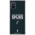 NBA San Antonio Spurs Standard - Black Galaxy A51 5G Clear Case