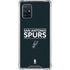 NBA San Antonio Spurs Standard - Black Galaxy A71 5G Clear Case