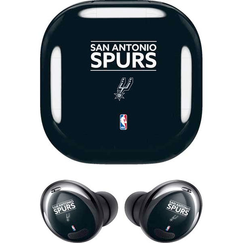 NBA San Antonio Spurs Standard - Black Galaxy Buds Pro Skin