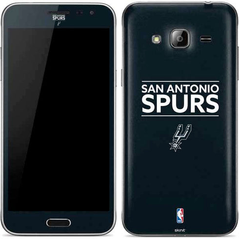 NBA San Antonio Spurs Standard - Black Galaxy J3 Skin