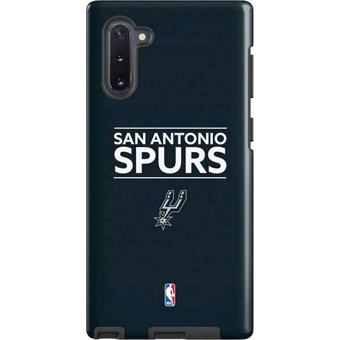 NBA San Antonio Spurs Standard - Black Galaxy Note 10 Pro Case