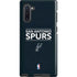 NBA San Antonio Spurs Standard - Black Galaxy Note 10 Pro Case