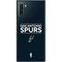 NBA San Antonio Spurs Standard - Black Galaxy Note 10 Skin