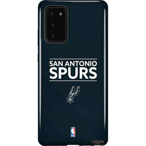 NBA San Antonio Spurs Standard - Black Galaxy Note20 5G Pro Case