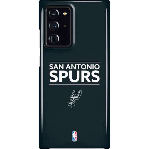 NBA San Antonio Spurs Standard - Black Galaxy Note20 Ultra 5G Lite Case