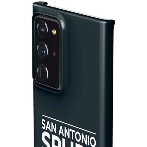 NBA San Antonio Spurs Standard - Black Galaxy Note20 Ultra 5G Lite Case