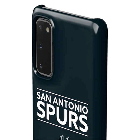 NBA San Antonio Spurs Standard - Black Galaxy S20 Lite Case