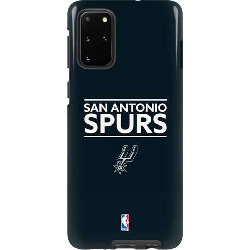NBA San Antonio Spurs Standard - Black Galaxy S20 Plus Pro Case