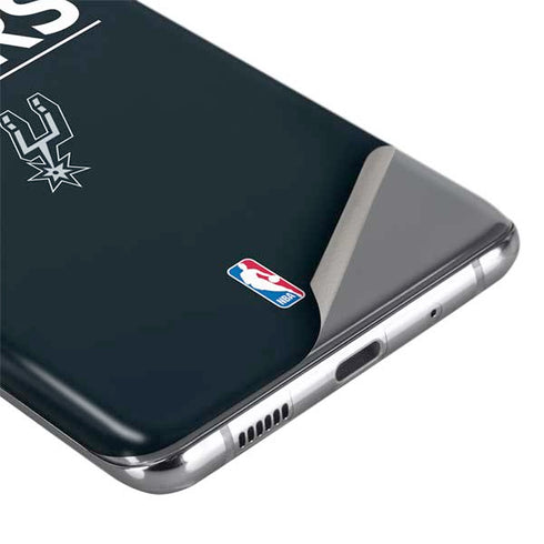NBA San Antonio Spurs Standard - Black Galaxy S20 Skin