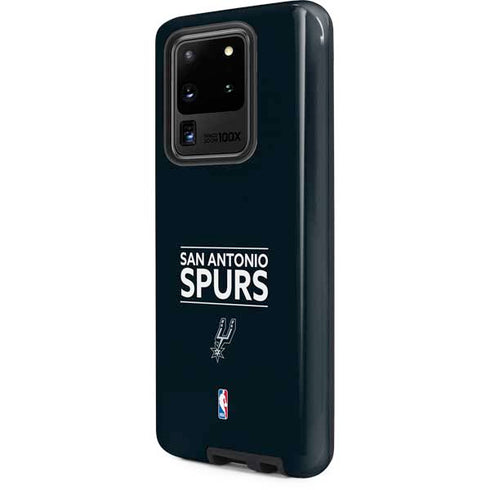 NBA San Antonio Spurs Standard - Black Galaxy S20 Ultra 5G Pro Case