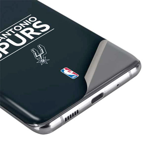 NBA San Antonio Spurs Standard - Black Galaxy S20 Ultra 5G Skin