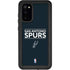 NBA San Antonio Spurs Standard - Black Galaxy S20 Waterproof Case